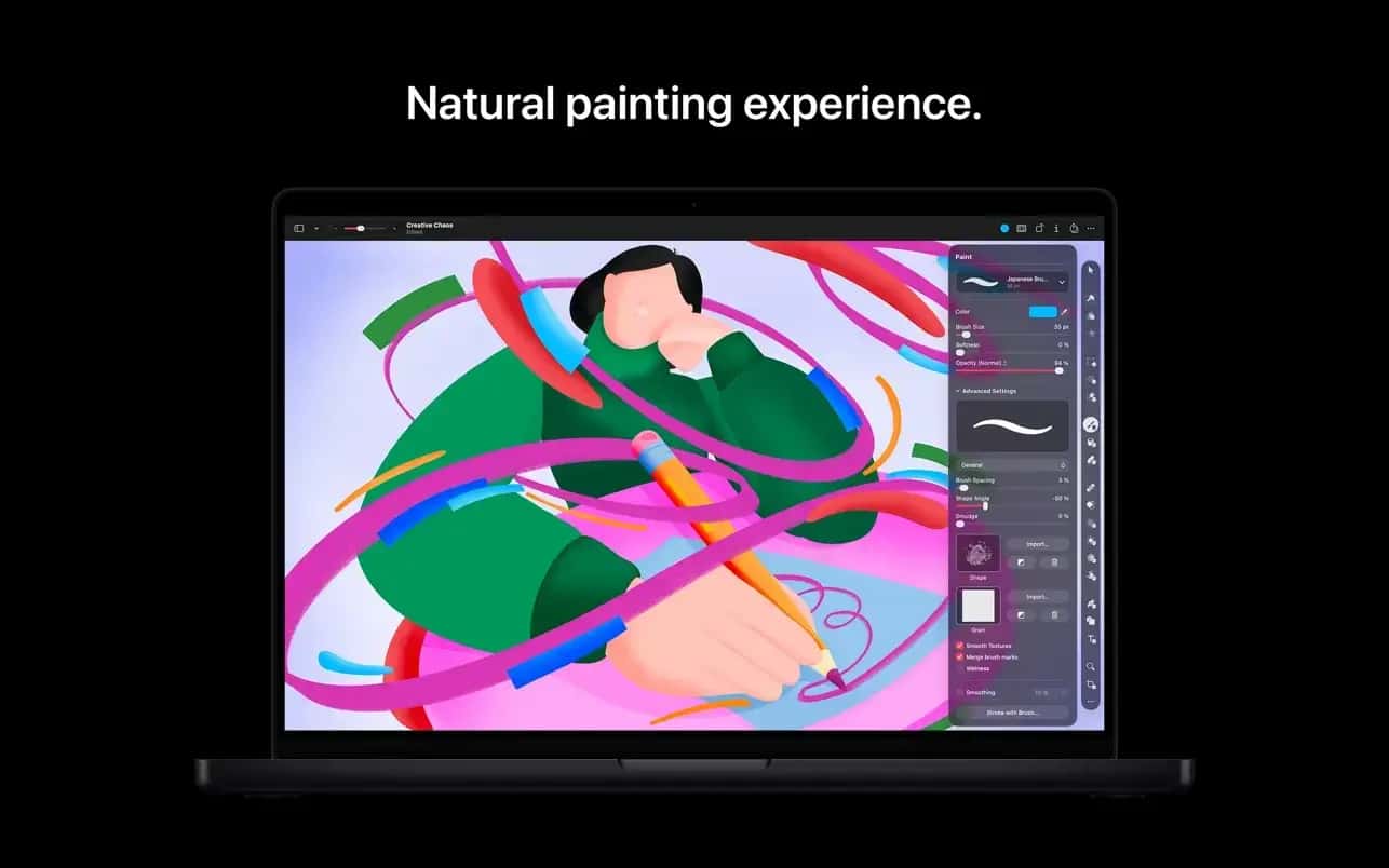 اسکرینشات 3 Pixelmator Pro