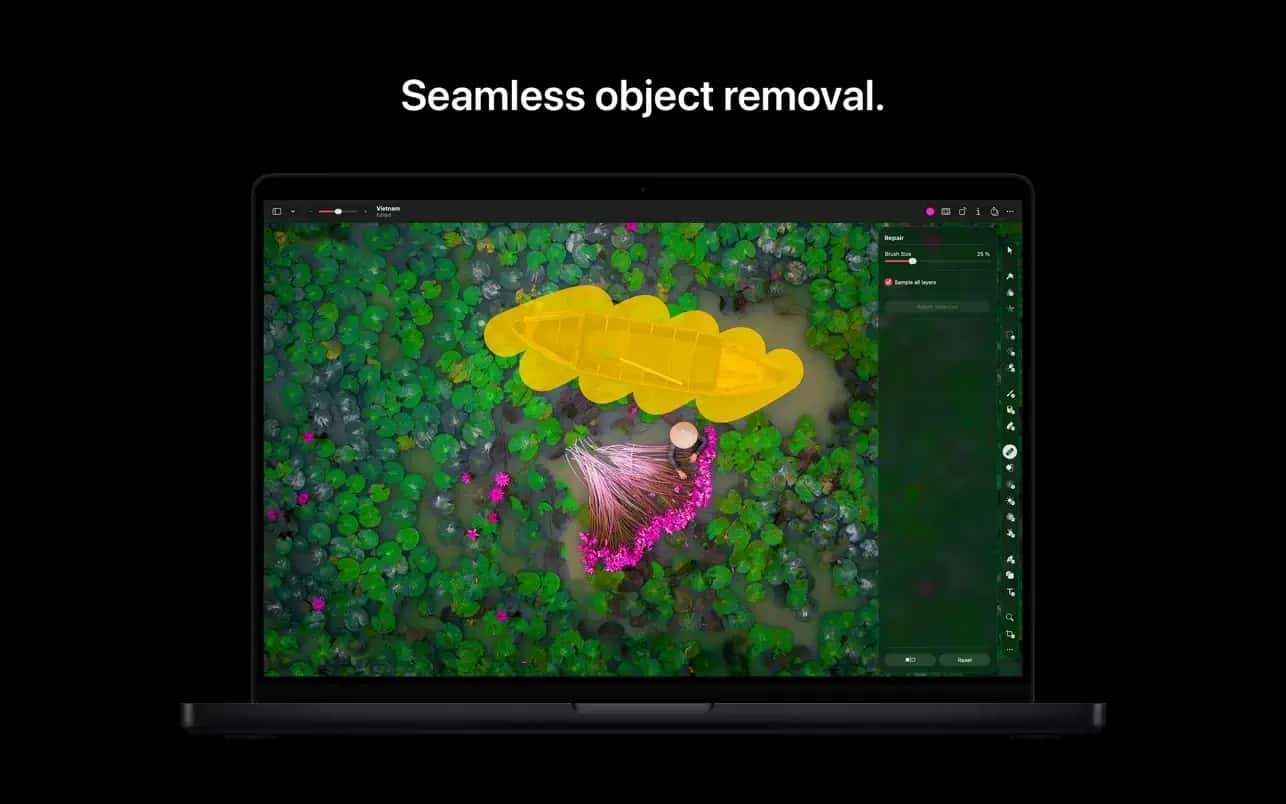 اسکرینشات 4 Pixelmator Pro