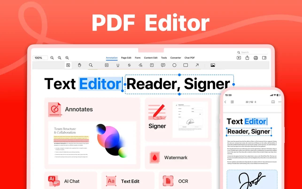 اسکرینشات 1 PDF Editor