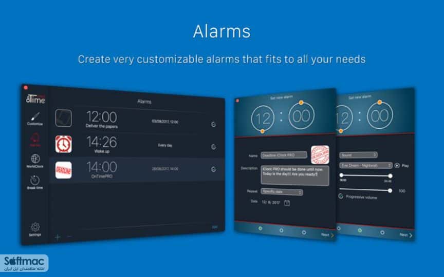 اسکرینشات 2 OnTime Pro