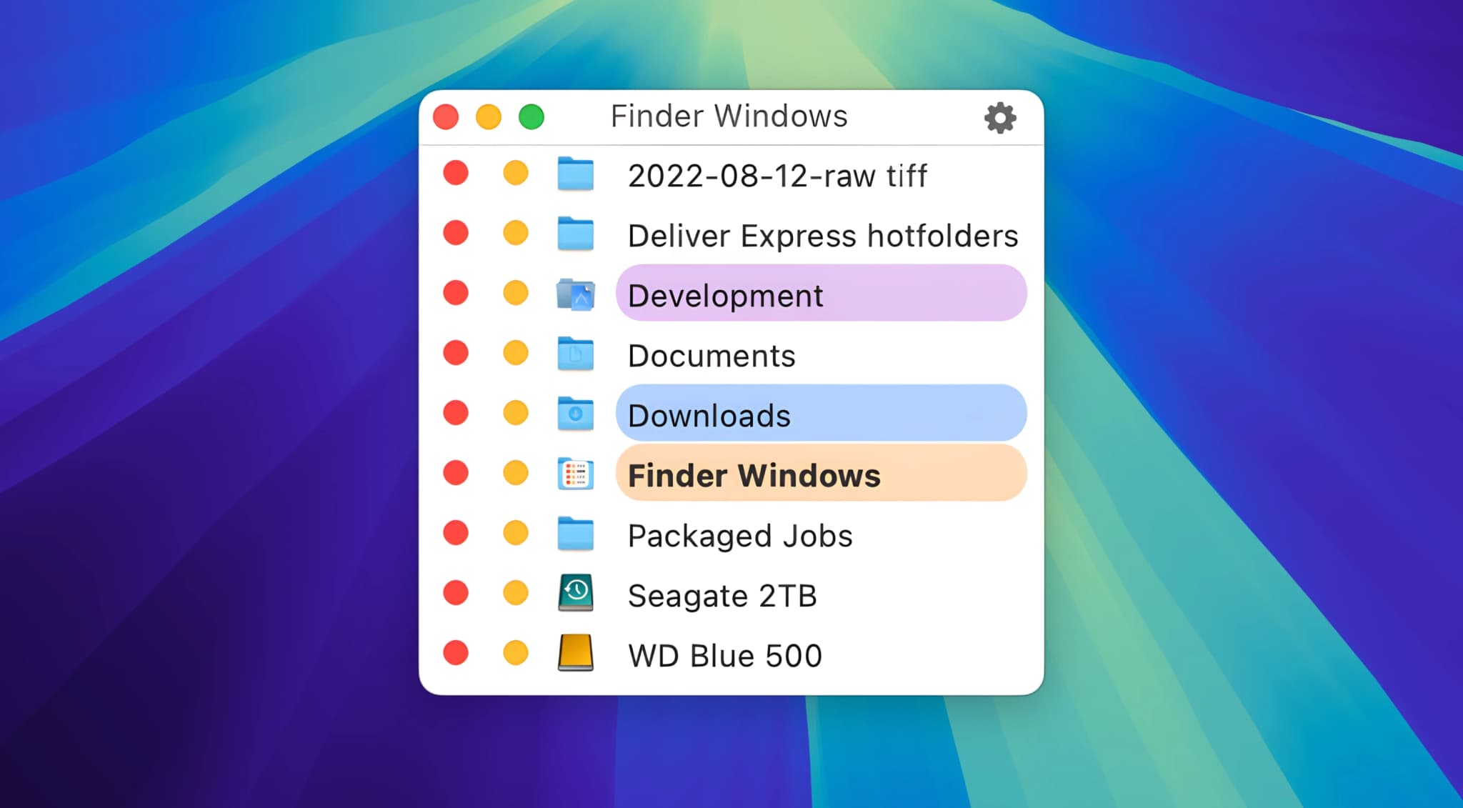 اسکرینشات 1 Windows Finder