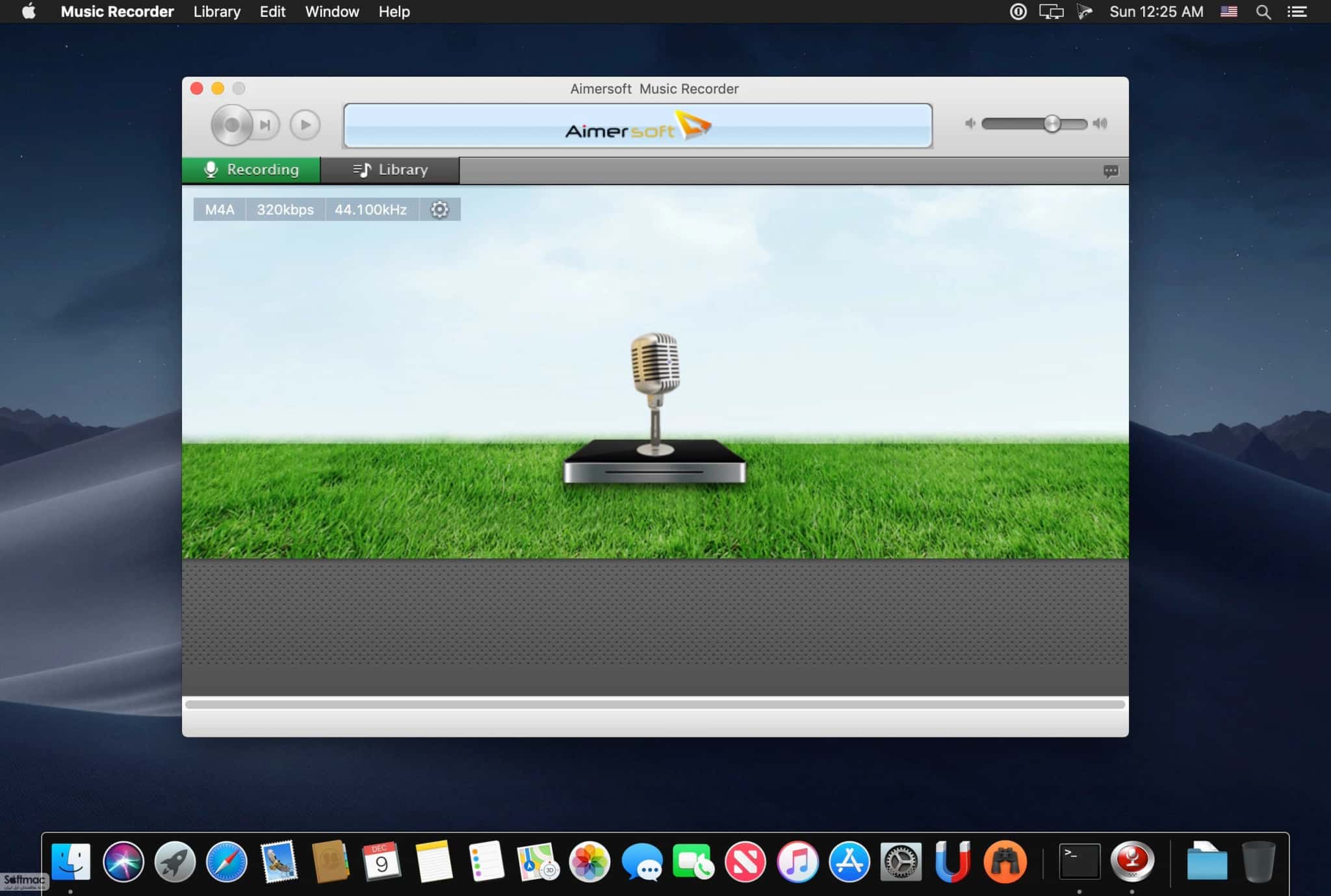 اسکرینشات 3 Aimersoft Music Recorder