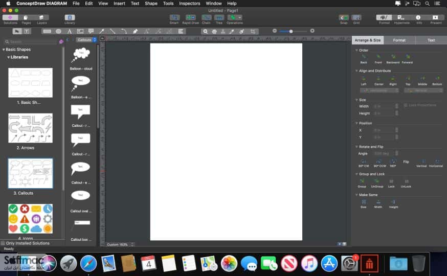 اسکرینشات 3 ConceptDraw Office