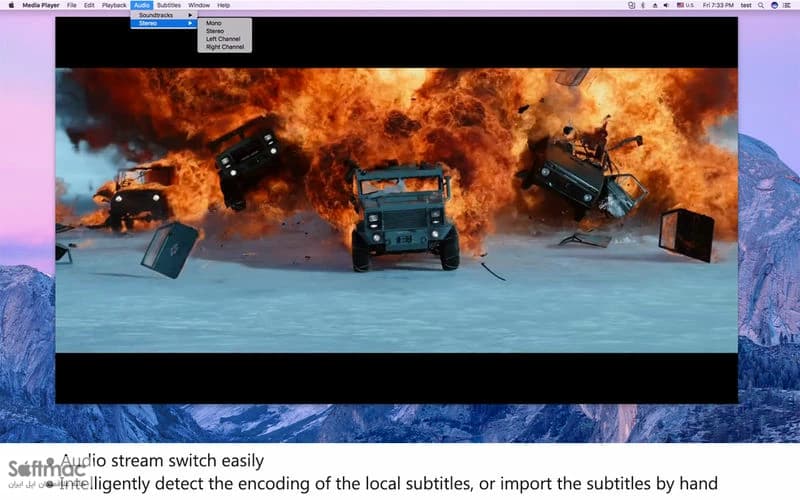 اسکرینشات 1 iFunia Media Player