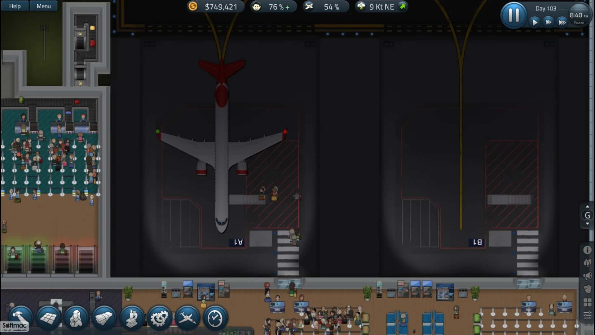 اسکرینشات 2 SimAirport