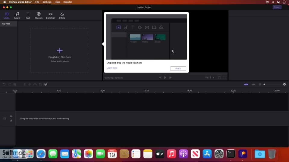 اسکرینشات 2 HitPaw Video Editor