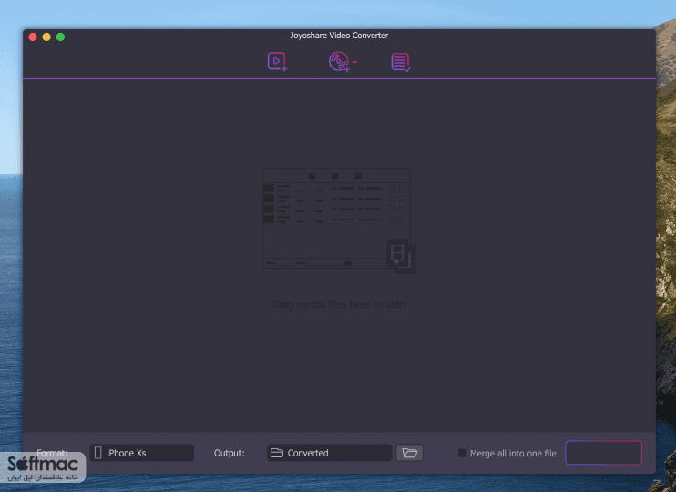 اسکرینشات 1 Joyoshare Video Converter