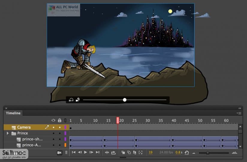 اسکرینشات 1 Adobe Animate