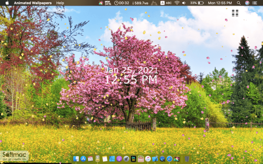 اسکرینشات 1 Animated Wallpapers