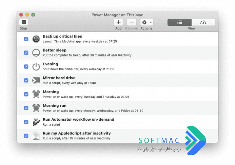 اسکرینشات 3 Power Manager