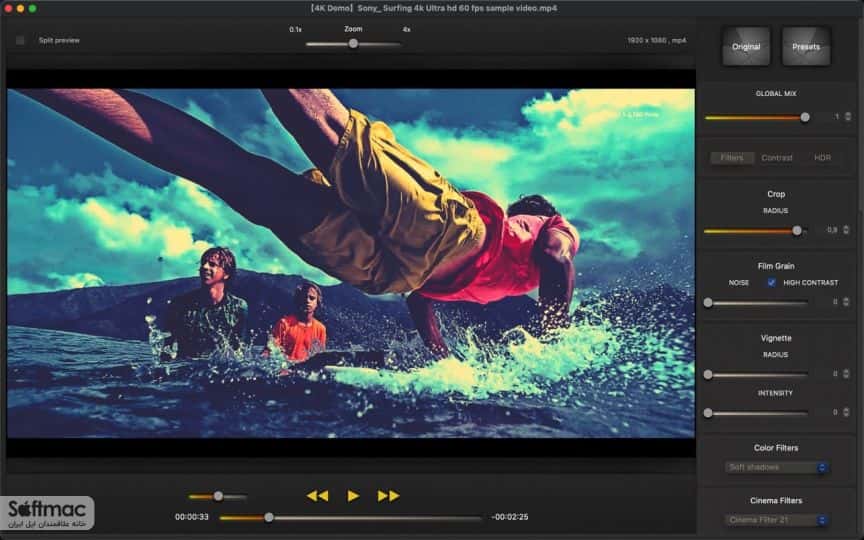 اسکرینشات 3 Cinematic Video Effects
