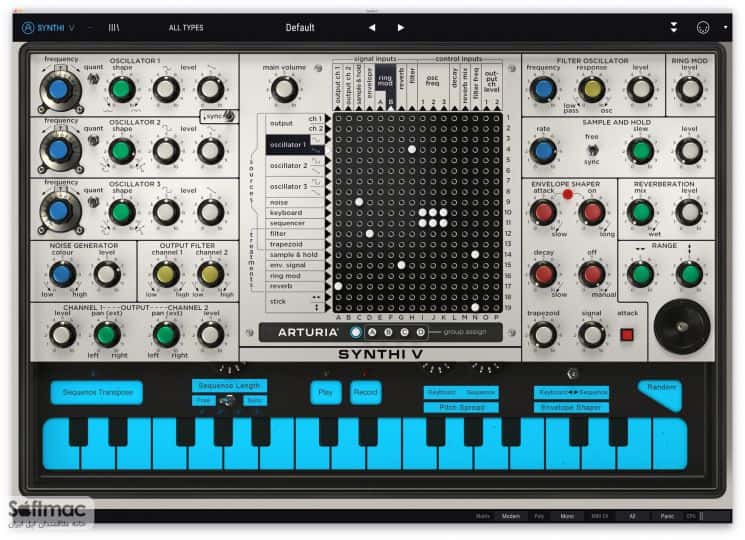 اسکرینشات 5 Arturia Synthi V