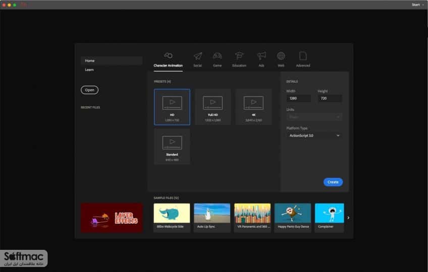 اسکرینشات 2 Adobe Animate