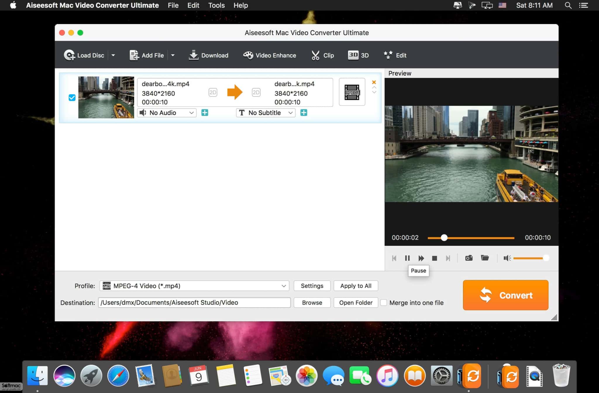 اسکرینشات 2 Aiseesoft Mac Video Converter Ultimate