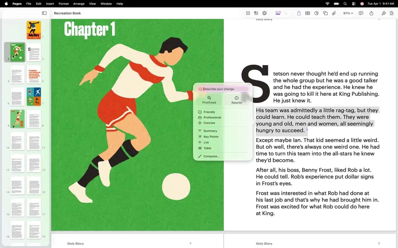 اسکرینشات 5 Pages Creator Studio