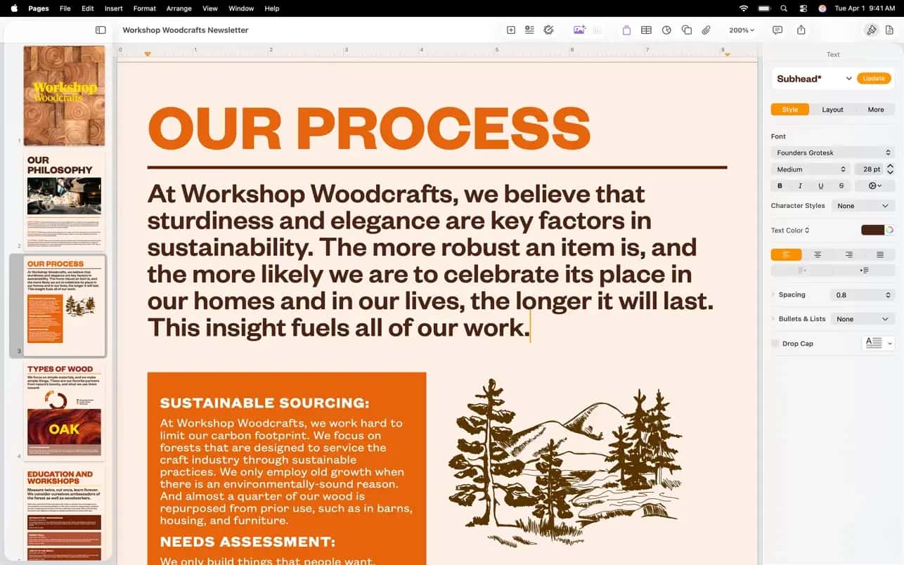 اسکرینشات 4 Pages Creator Studio