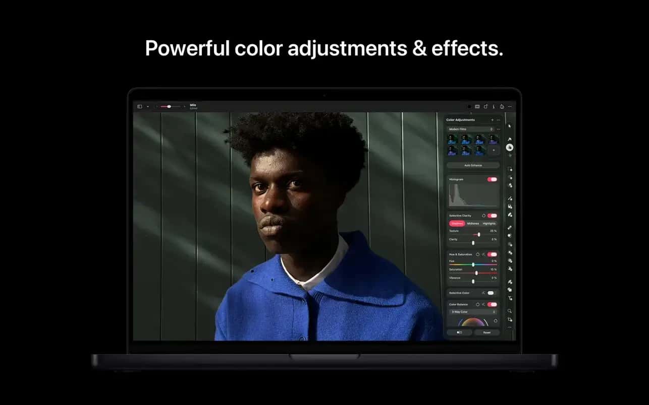 اسکرینشات 6 Pixelmator Pro