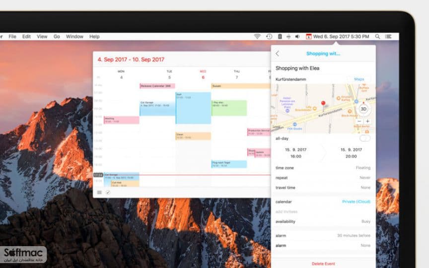 اسکرینشات 1 Calendar 366 II