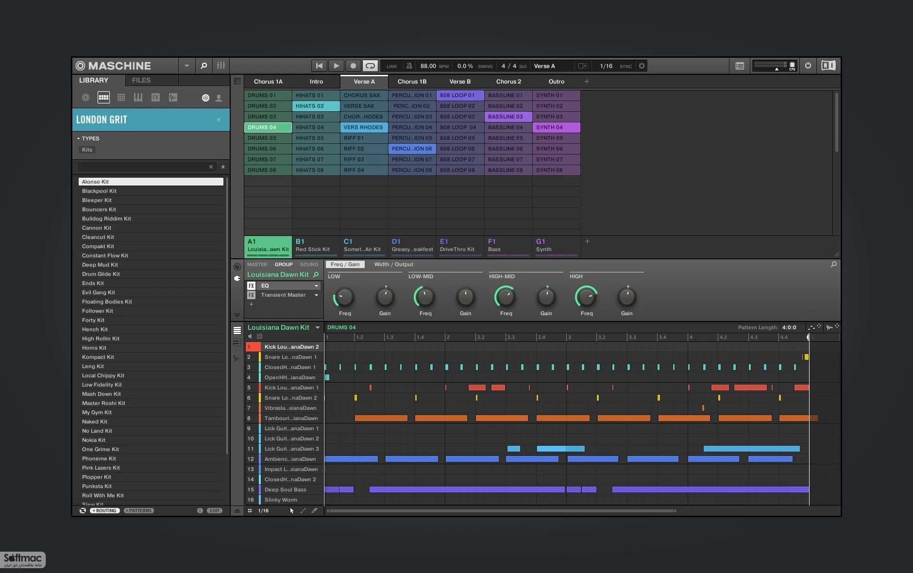 اسکرینشات 4 Native Instruments Maschine