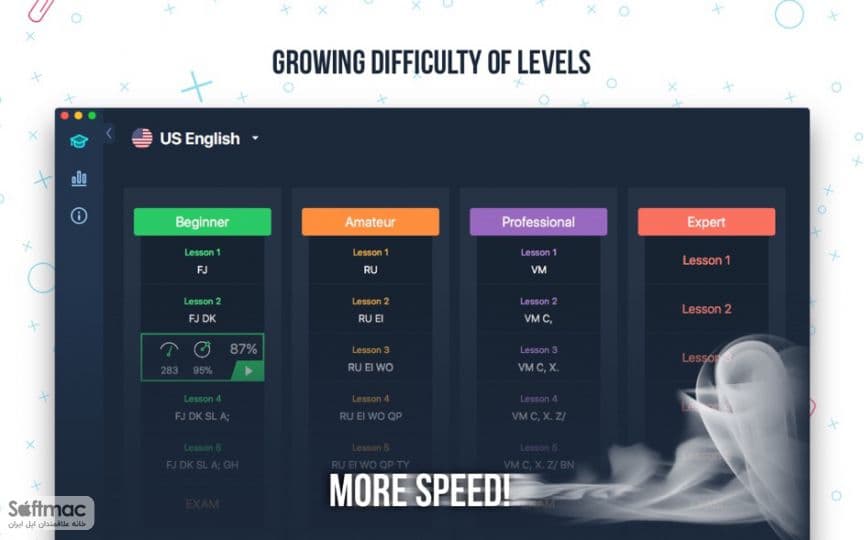 اسکرینشات 1 3 Master of Typing