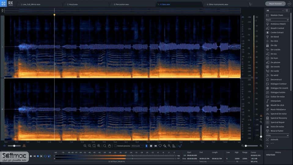 اسکرینشات 2 iZotope RX