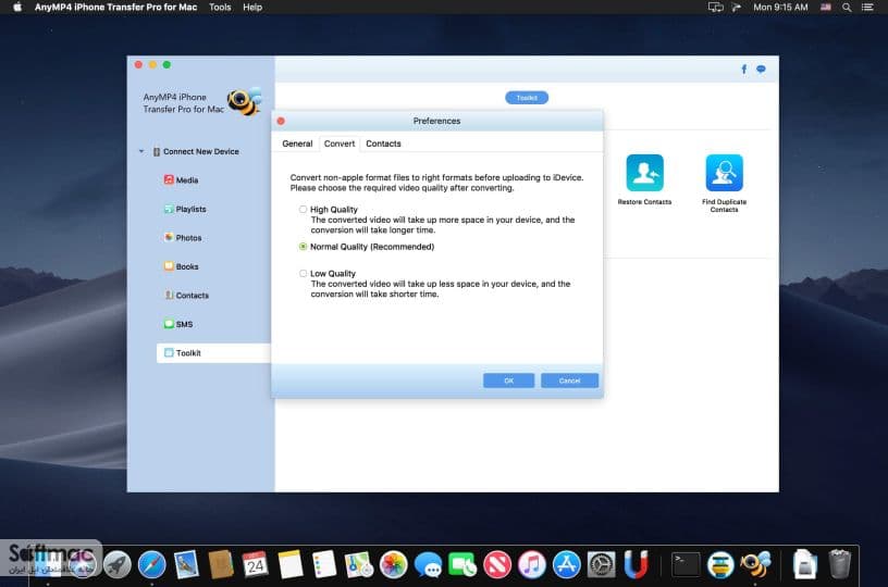 اسکرینشات 1 AnyMP4 iPhone Transfer Pro