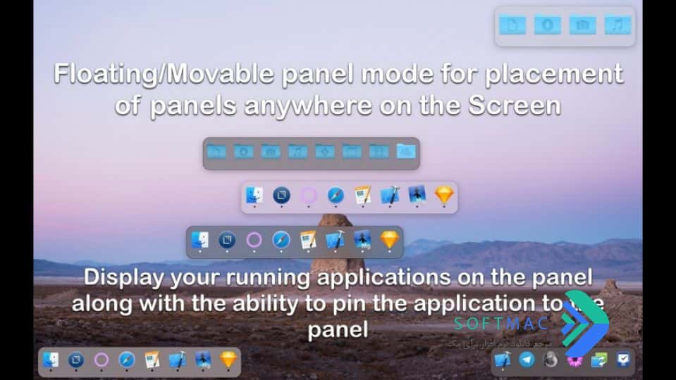 اسکرینشات 3 MultiDock