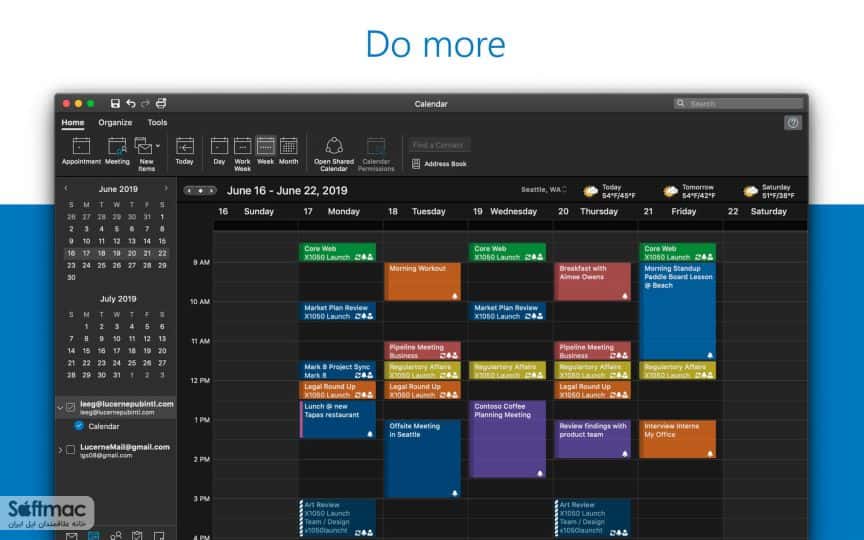 اسکرینشات 2 Microsoft Outlook