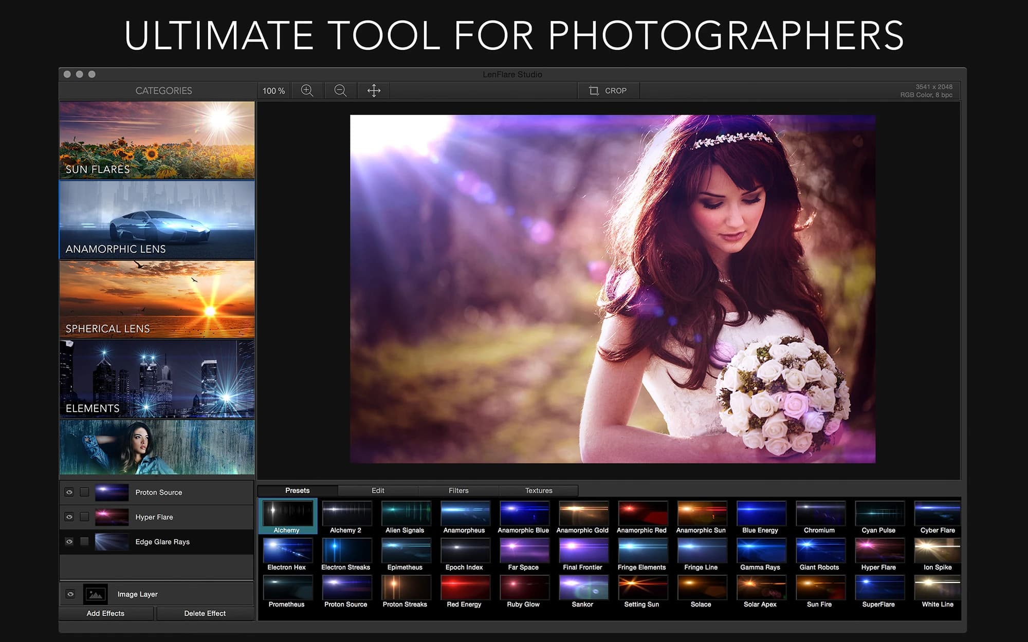 اسکرینشات 1 LensFlare Studio