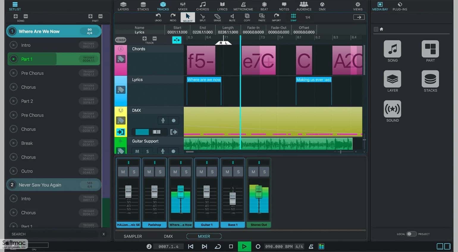 اسکرینشات 4 Steinberg VST Live Pro