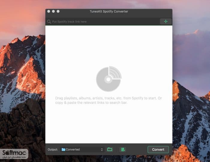 اسکرینشات 1 TunesKit Spotify Converter