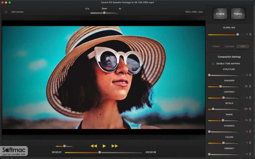 اسکرینشات 2 Cinematic Video Effects