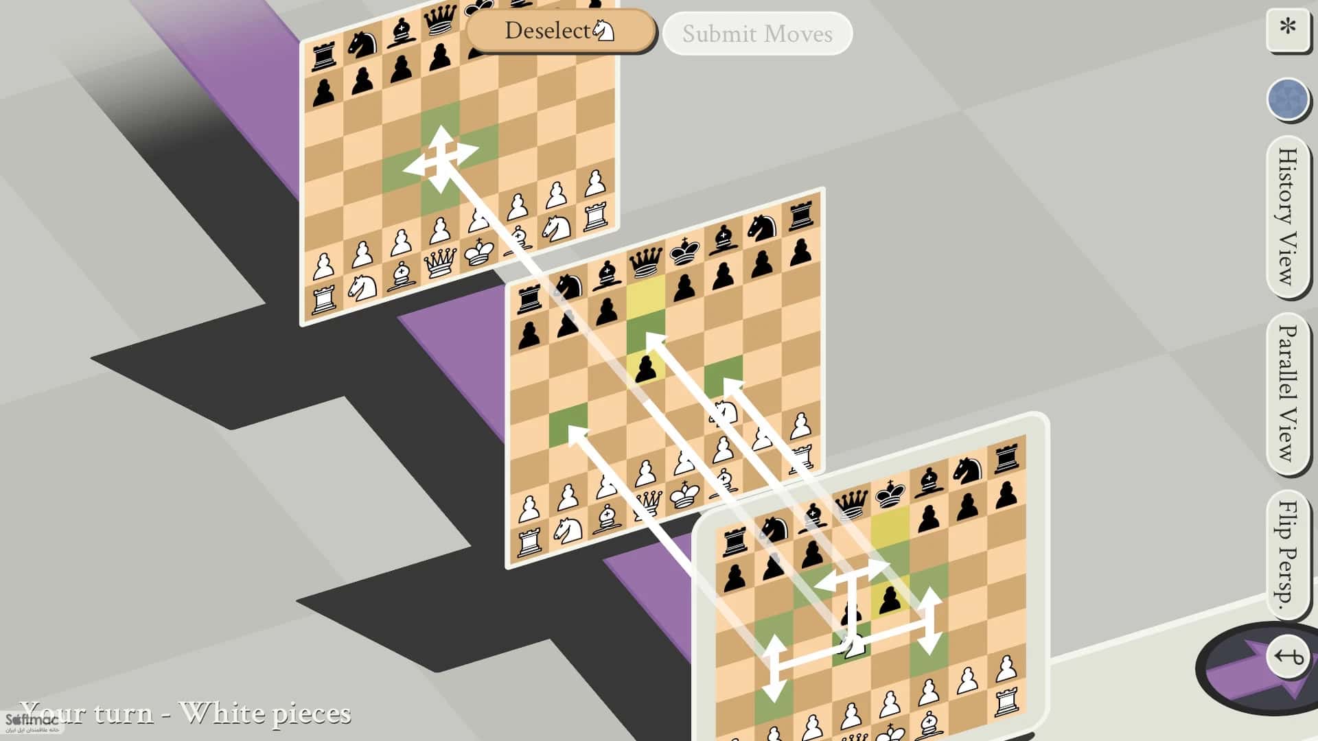 اسکرینشات 2 5D Chess With Multiverse Time Travel
