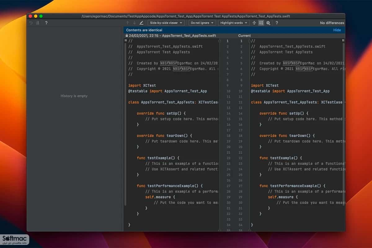 اسکرینشات 2 AppCode