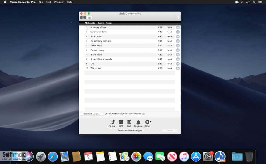 اسکرینشات 3 Music Converter Pro