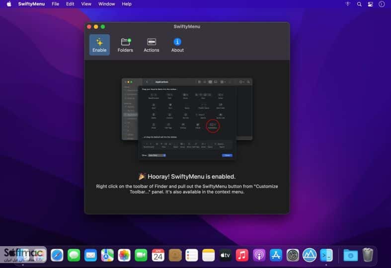 اسکرینشات 2 SwiftyMenu