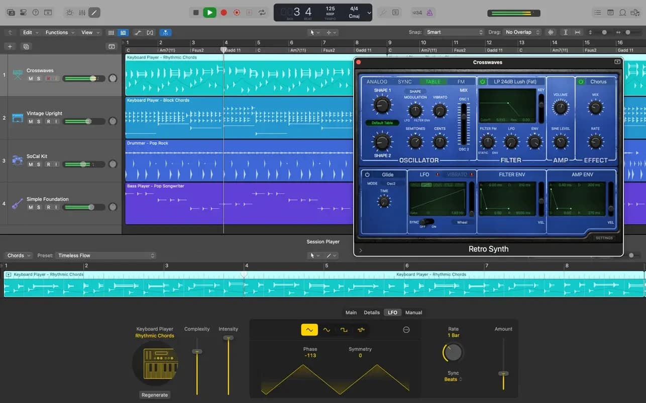 اسکرینشات 1 Logic Pro X