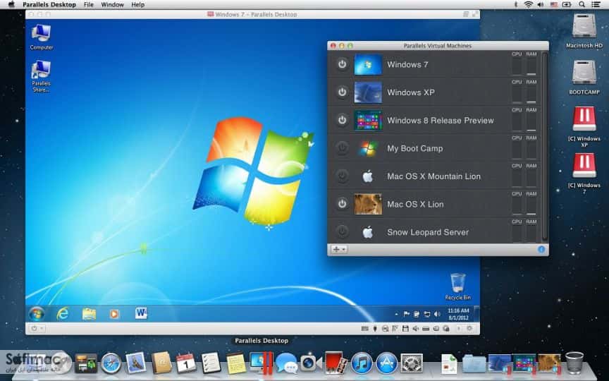 اسکرینشات 2 Parallels Desktop