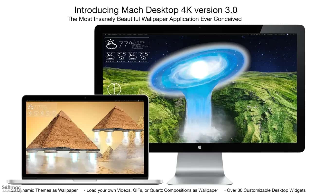 اسکرینشات 5 Mach Desktop 4K