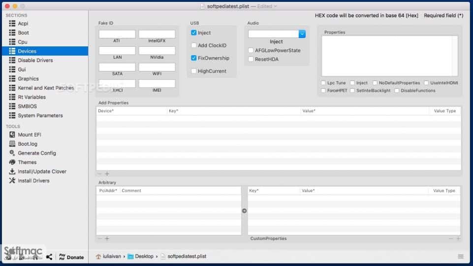 اسکرینشات 2 Clover Configurator