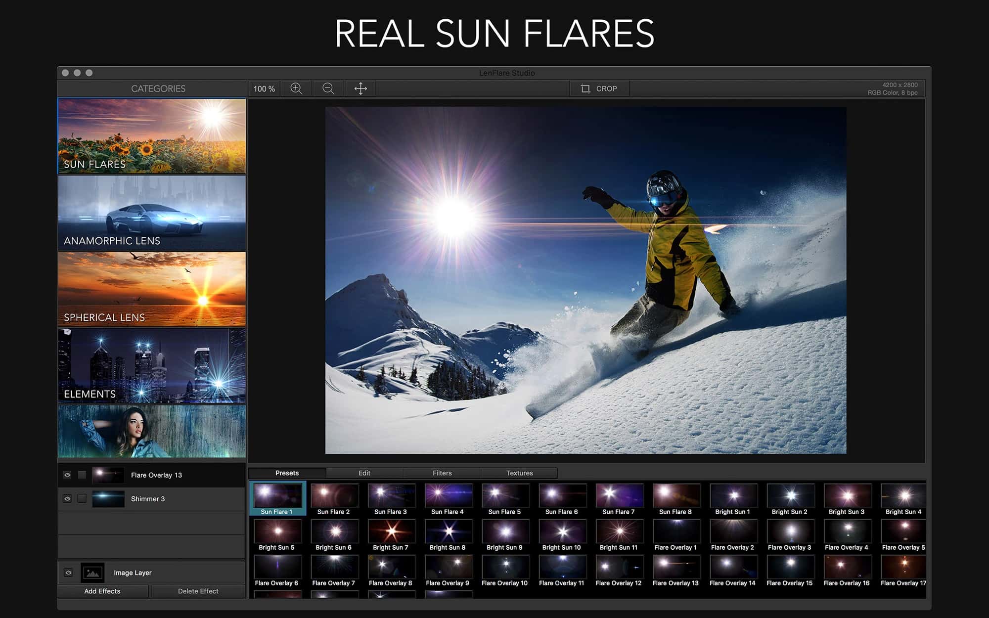اسکرینشات 4 LensFlare Studio