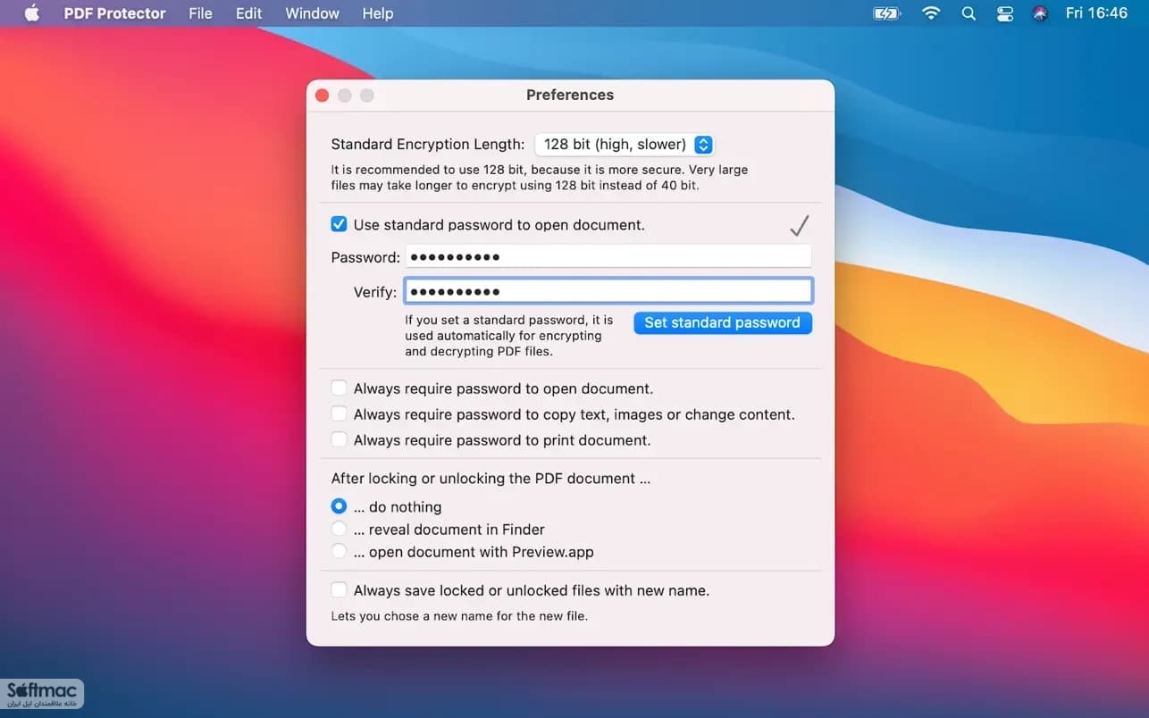اسکرینشات 1 PDF Protector