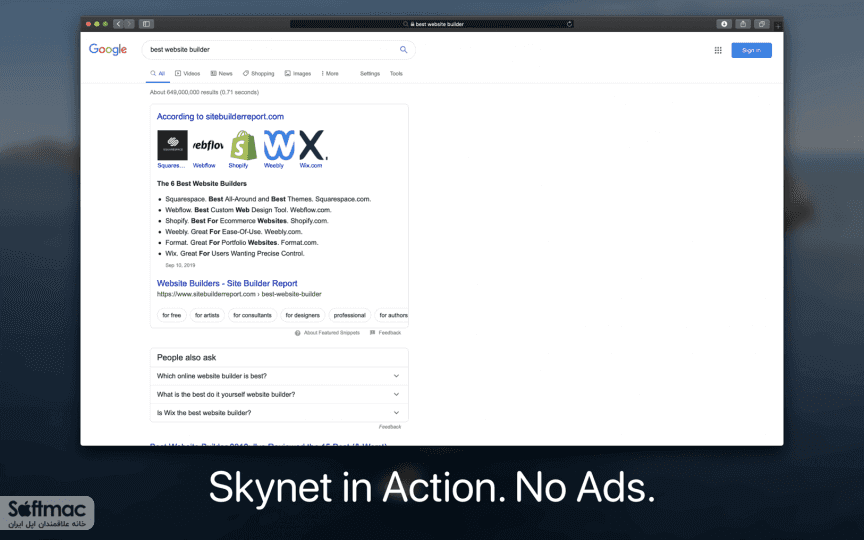 اسکرینشات 3 Skynet