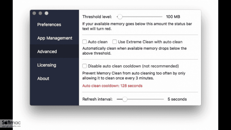 اسکرینشات 4 memory clean3