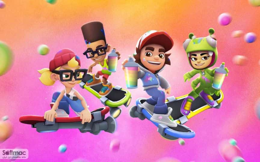 اسکرینشات 2 Subway Surfers Tag