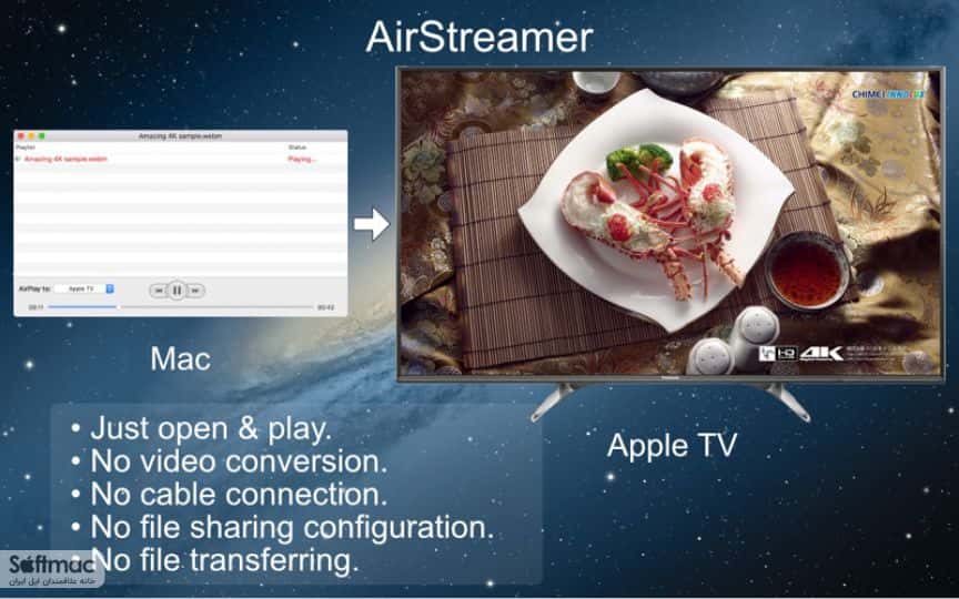 اسکرینشات 2 AirStreamer