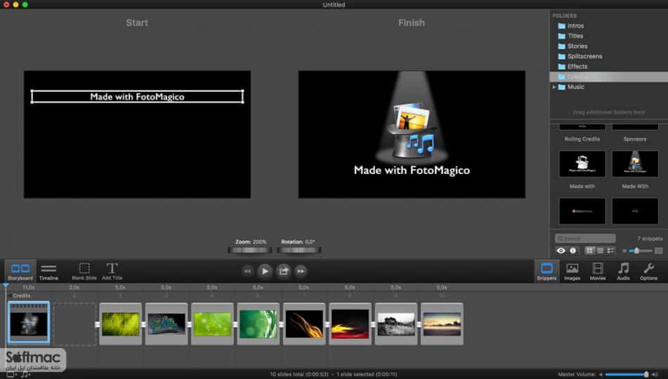 اسکرینشات 3 FotoMagico Pro