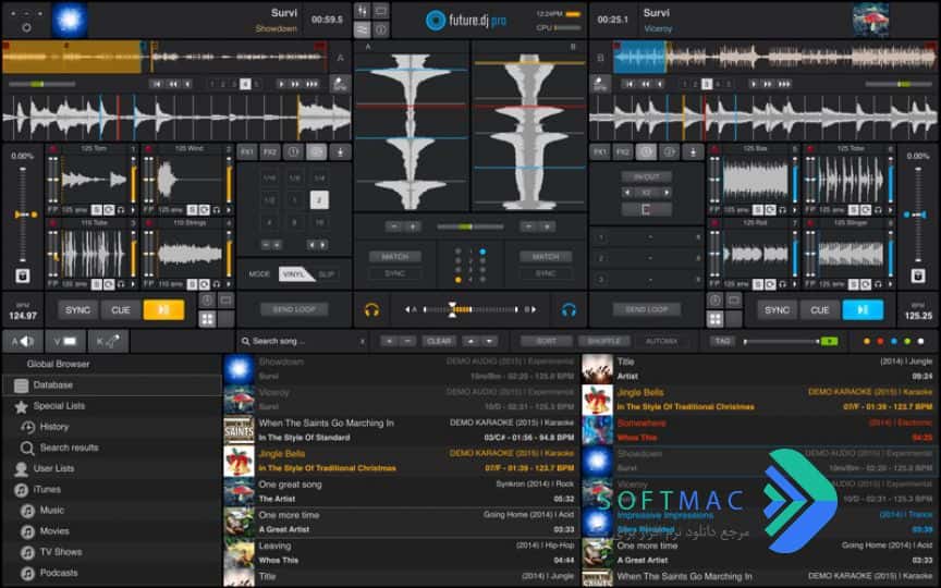 اسکرینشات 2 future.dj pro