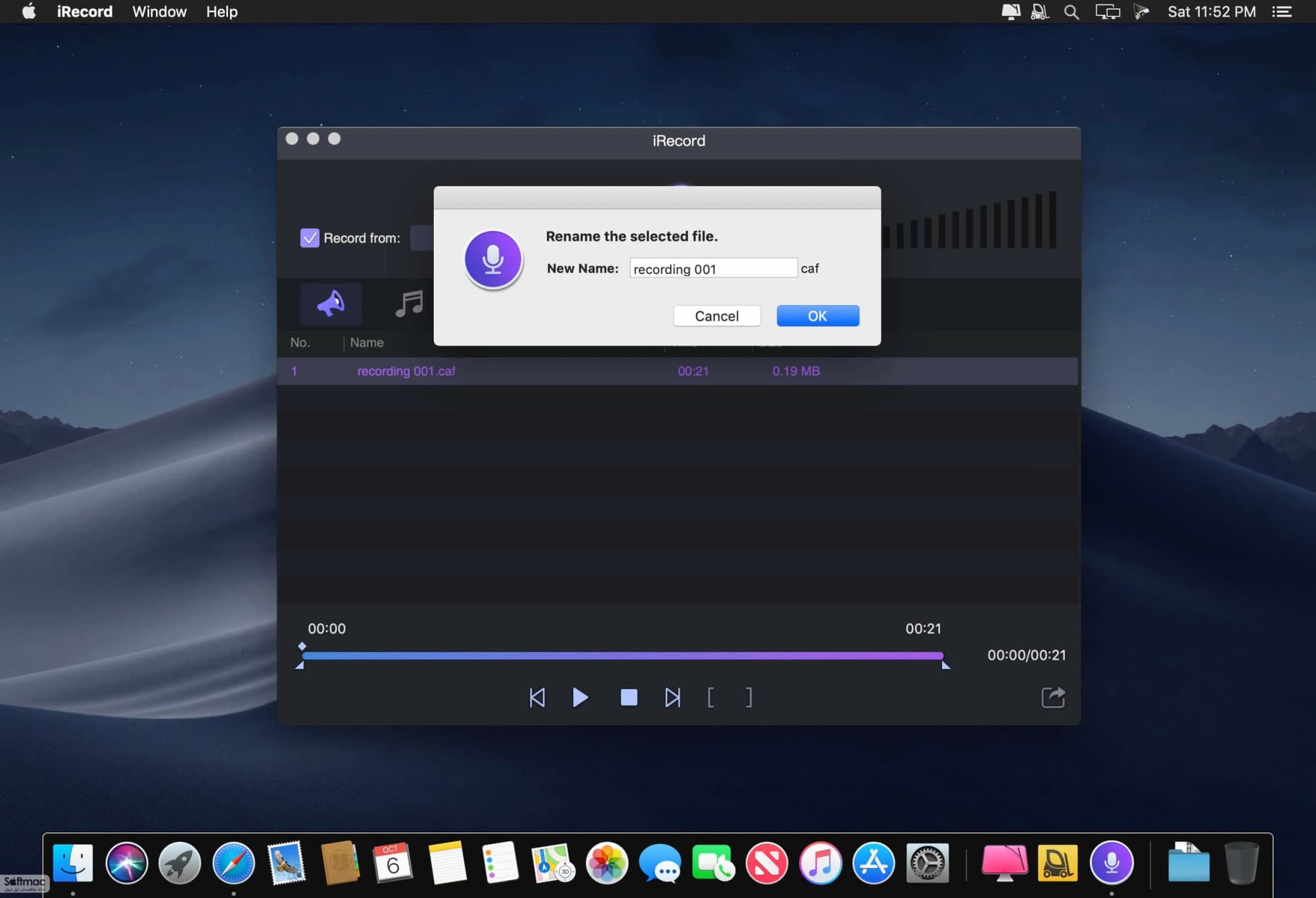 اسکرینشات 1 iRecord