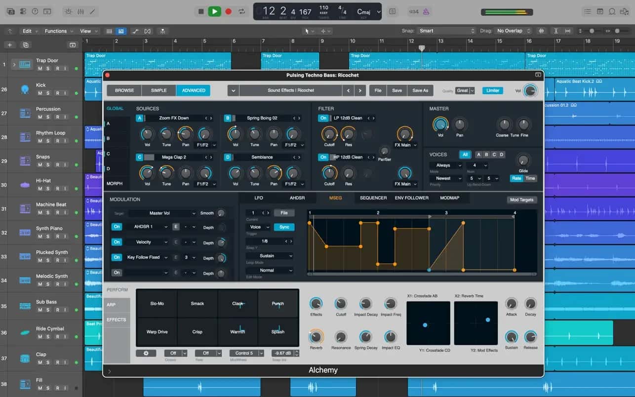 اسکرینشات 3 Logic Pro X